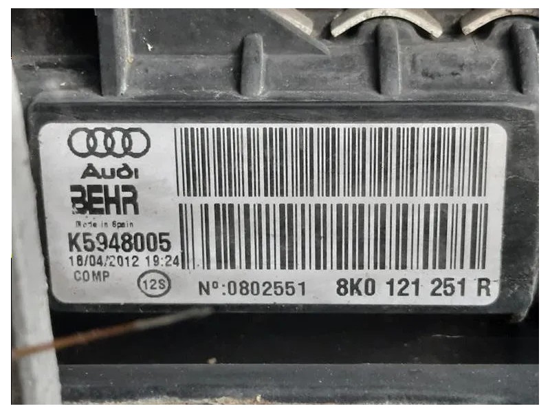 Rivestimento Frontale ANT Q3 RIVESTIMENTO FRONTALE ANT+ KIT RADIATORI Audi Q3 8UB 2012