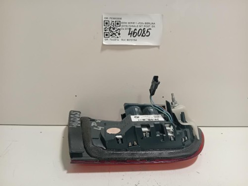Fanale INT POST DX F03602000 Bmw Serie 1 F20 Berlina 2015
