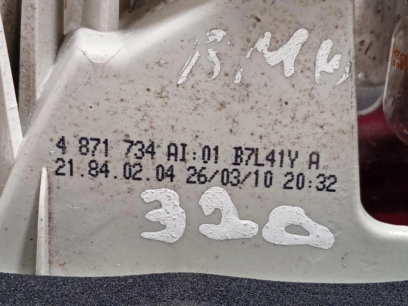 Fanale INT POST DX 218402 Bmw Serie 3 E90 Berlina 2005