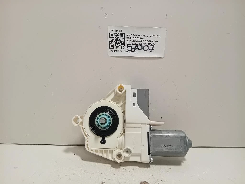 Motorino Alzacristallo Porta ANT DX 995075 Land Rover Discovery III 2005