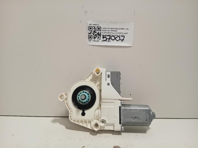 Motorino Alzacristallo Porta ANT DX 995075 Land Rover Discovery III 2005