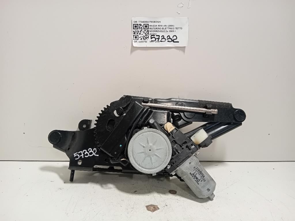 Motorino Elettrico Tetto Scorrevole 7704505A Mazda MX5 III 2006
