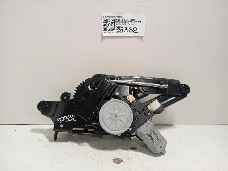 Motorino Elettrico Tetto Scorrevole 7704505A Mazda MX5 III 2006