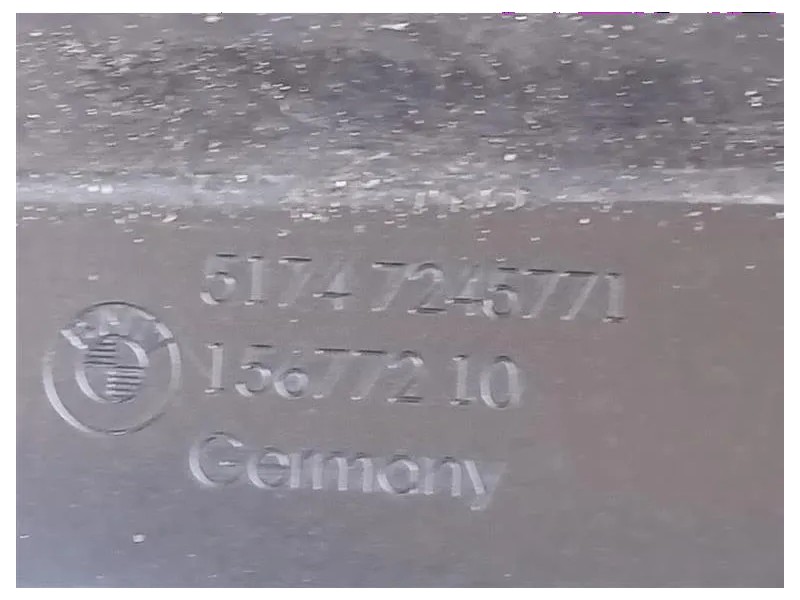 Rivestimento Frontale ANT 51747245771 PANNELLO ANTERIORE FRONTALE Bmw Serie 1 F20 Berlina 2012