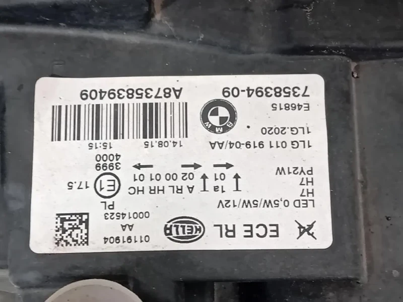 Rivestimento Frontale ANT RIVESTIMENTO FRONTALE ANT Bmw Serie 1 F20 Berlina 2015