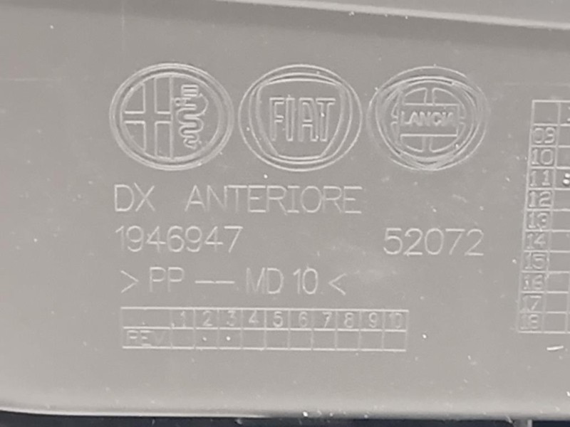 Pannello Rivestimento Porta ANT DX 1946947 Alfa Romeo Giulietta 2010