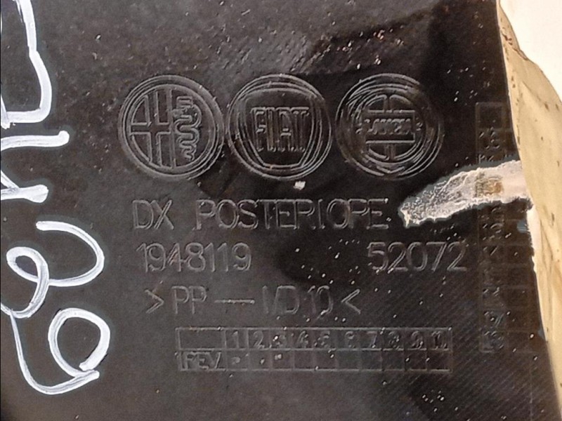 Pannello Rivestimento Porta POST DX 1948119 Alfa Romeo Giulietta 2010