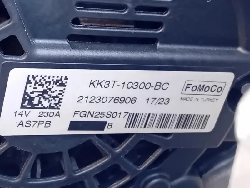 Motore Completo BKFB 131 CV 96 KW Ford Transit Custom I 2018