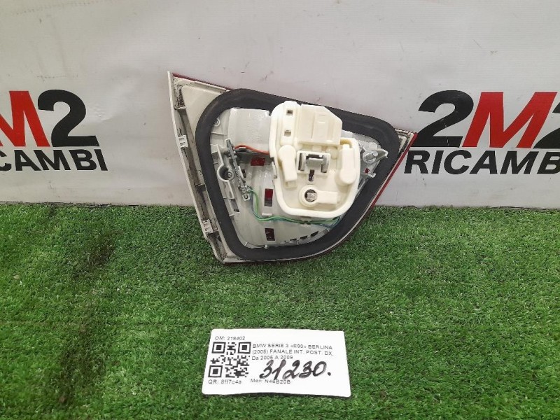 Fanale INT POST DX 218402 Bmw Serie 3 E90 Berlina 2005