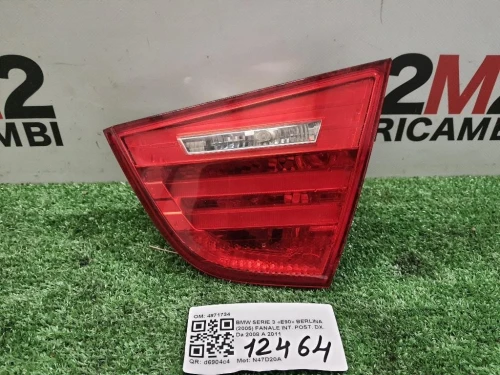 Fanale INT POST DX 4871734 Bmw Serie 3 E90 Berlina 2005