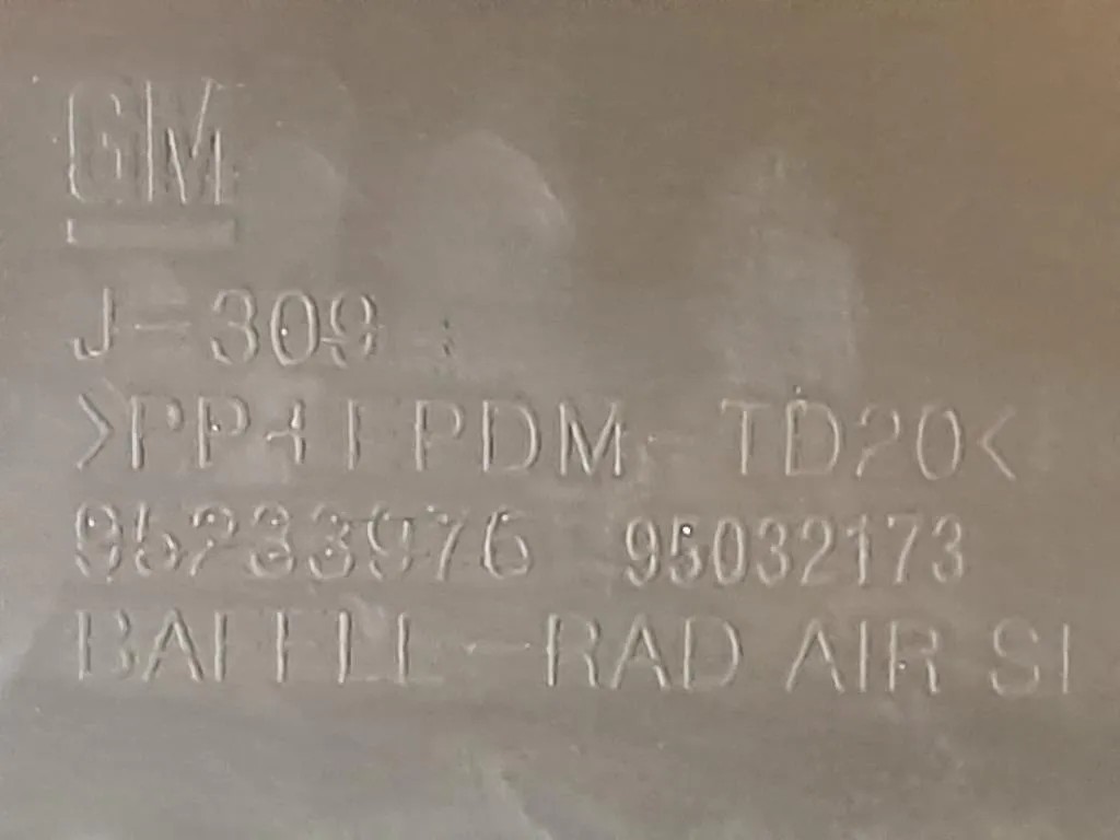 Rivestimento Frontale ANT 95032173 Chevrolet Orlando 2011