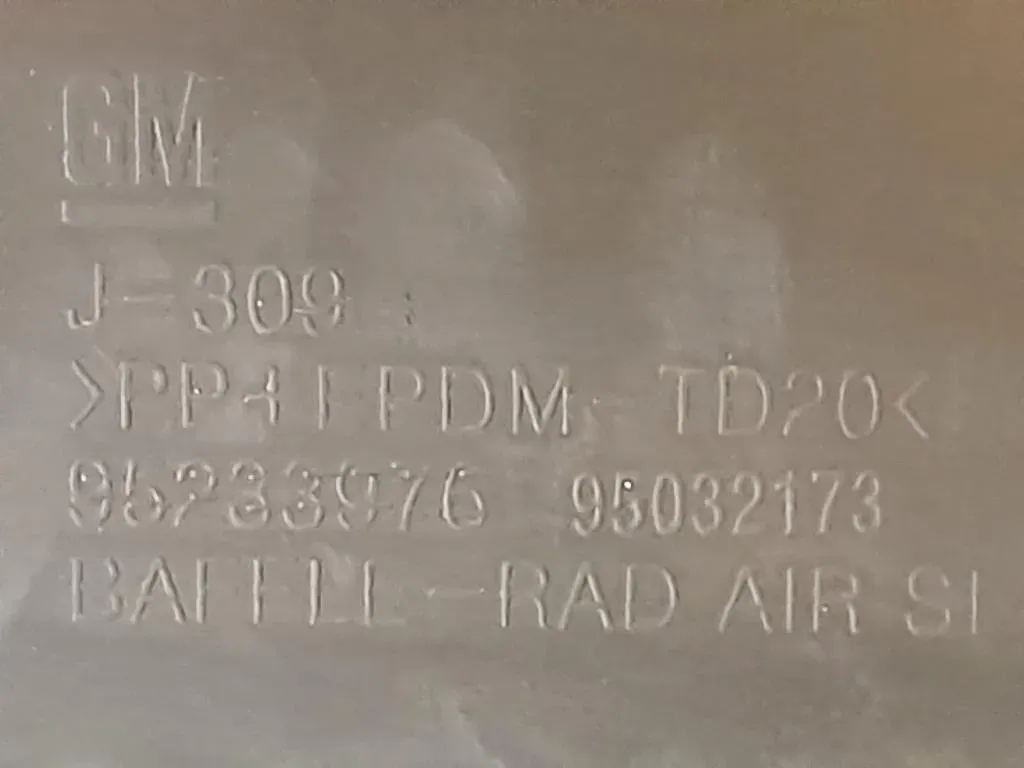 Rivestimento Frontale ANT 95032173 Chevrolet Orlando 2011