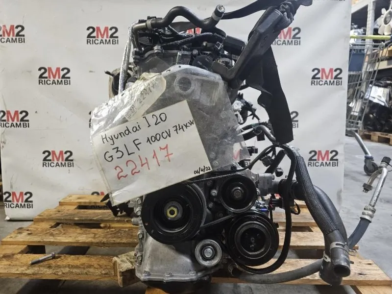 Motore Completo G3LF 100 CV 74 KW Hyundai I20 III 2020
