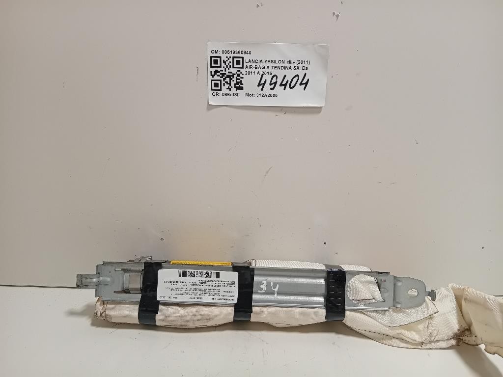 Air-bag A Tendina SX 51908423 Lancia Ypsilon III 2011