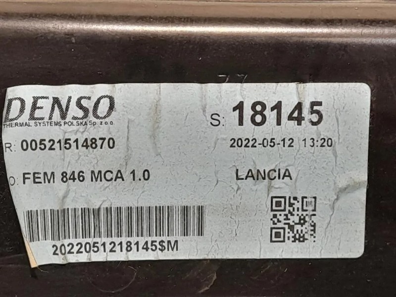 Rivestimento Frontale ANT 52156786 Lancia Ypsilon III 2011