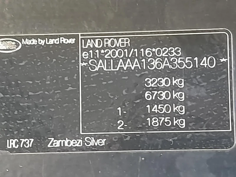 Rivestimento Frontale ANT LR054853 Land Rover Discovery III 2005