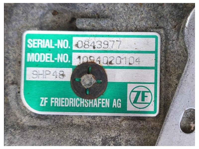 Cambio 1094020104 9HP48 VARIABILE MARCE AUTOMATICO Jaguar E-pace 2017