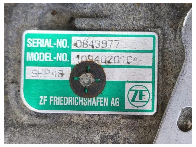 Cambio 1094020104 9HP48 VARIABILE MARCE AUTOMATICO Jaguar E-pace 2017