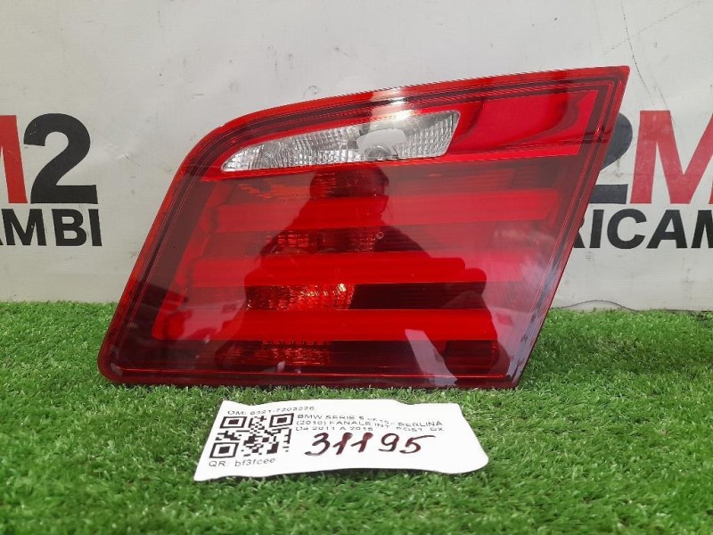 Fanale INT POST DX 6321-7203226 Bmw Serie 5 F10 Berlina 2010