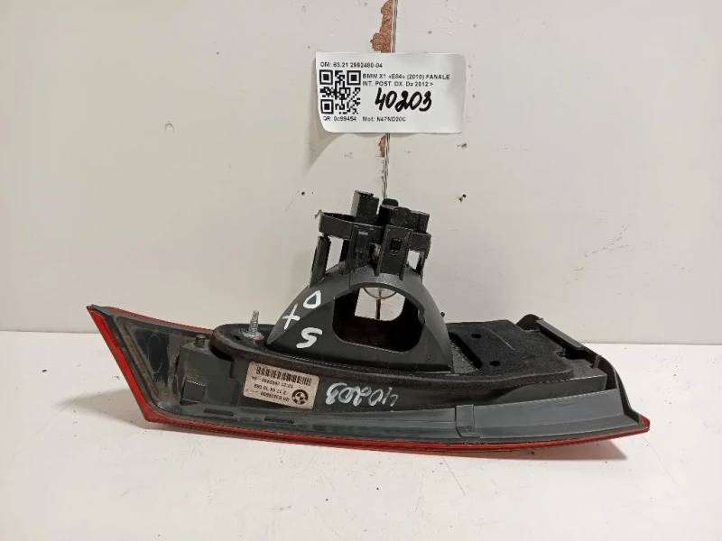 Fanale INT POST DX 6321 2992480-04 Bmw X1 E84 2010