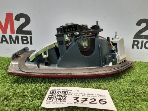 Fanale INT POST DX 63212710636 Bmw X1 F48 2015