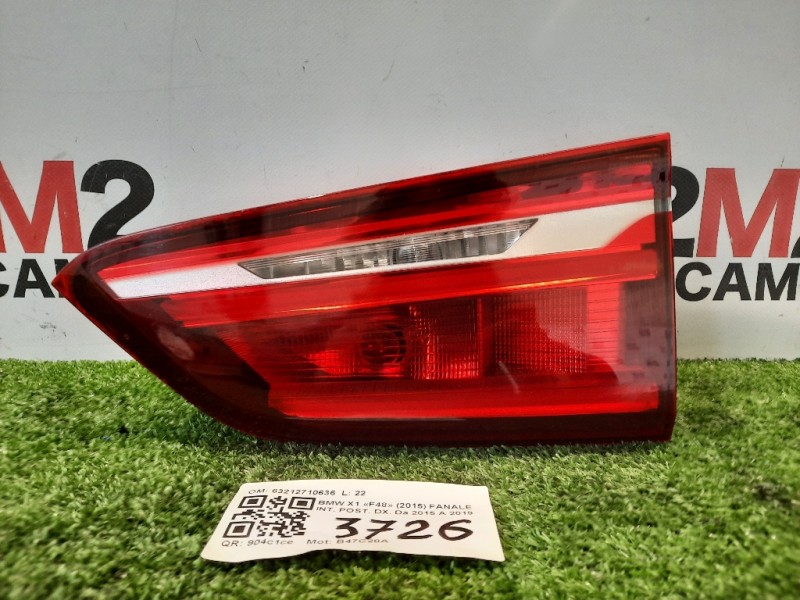 Fanale INT POST DX 63212710636 Bmw X1 F48 2015