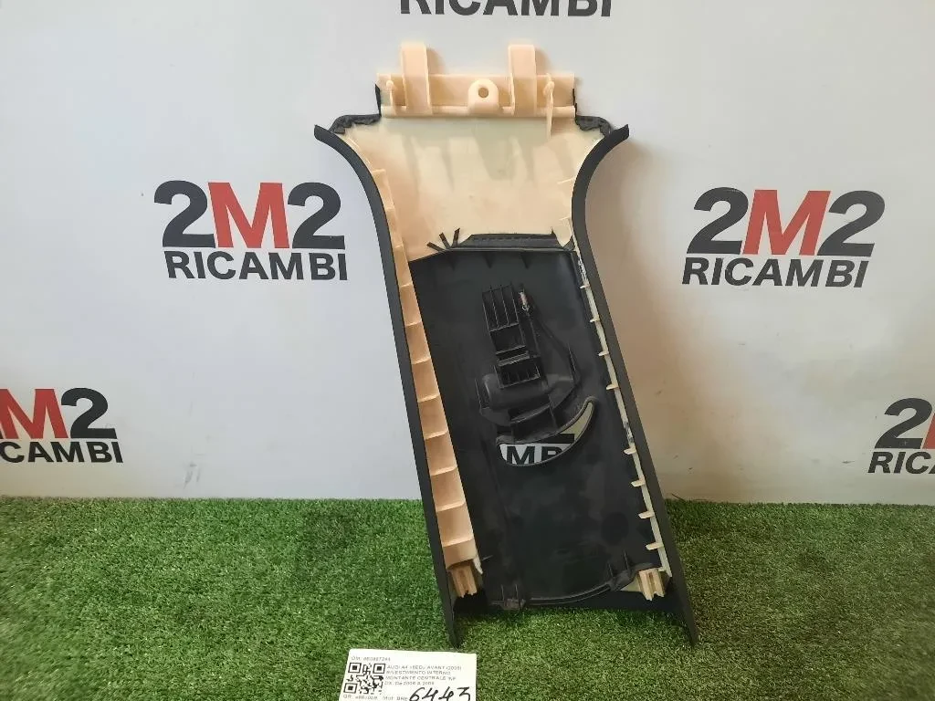 Rivestimento Interno Montante Centrale INF DX 8E0867244 Audi A4 8ED Avant 2005