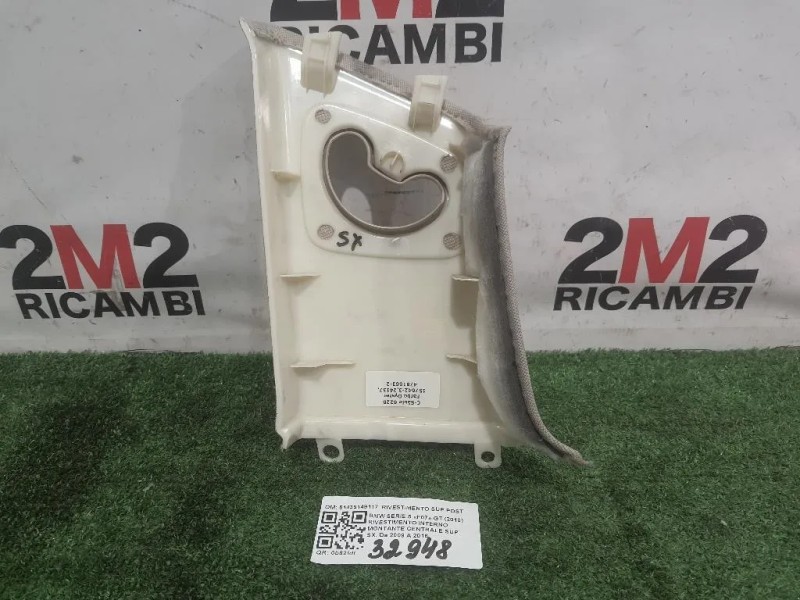 Rivestimento Interno Montante Centrale SUP SX 51439149117 RIVESTIMENTO SUP POST SX Bmw Serie 5 F07 GT 2010