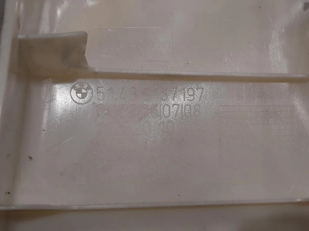 Rivestimento Interno Montante Centrale SUP SX 5143 9137197 Bmw Serie 5 F07 GT 2010