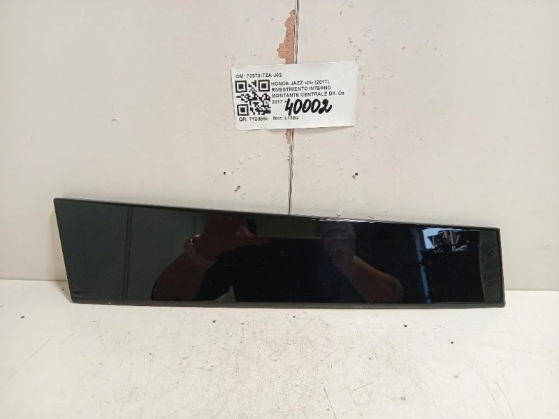 Rivestimento Interno Montante Centrale SX 72970-TZA-J01 Honda JAZZ III 2017