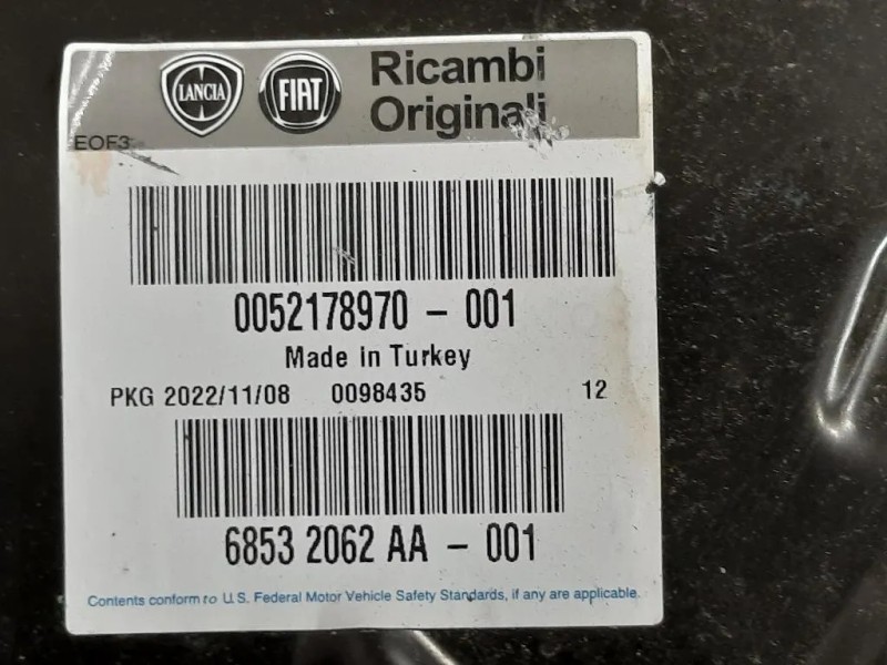 Rivestimento Lamiera POST 0052178970-001 Fiat TIPO II 2016