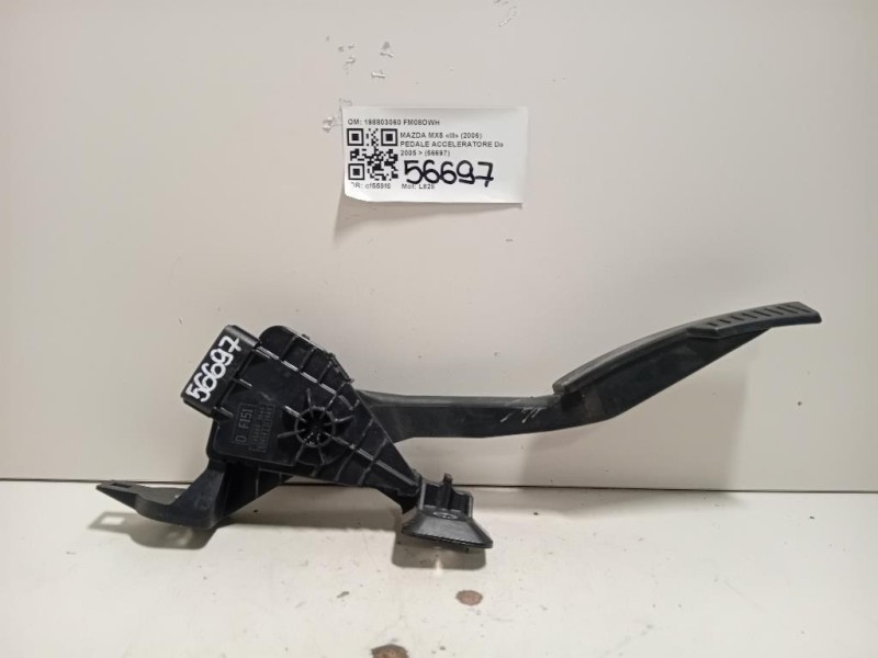 Pedale Acceleratore 198803060 Mazda MX5 III 2006