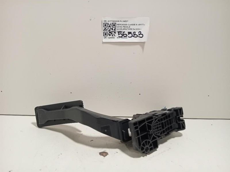 Pedale Acceleratore A1773002000 Mercedes Classe A W177 2018