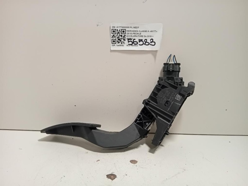 Pedale Acceleratore A1773002000 Mercedes Classe A W177 2018