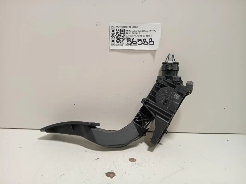 Pedale Acceleratore A1773002000 Mercedes Classe A W177 2018