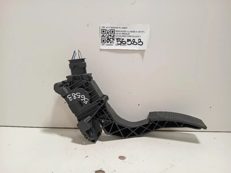 Pedale Acceleratore A1773002000 Mercedes Classe A W177 2018