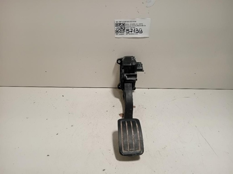 Pedale Acceleratore 86ET403457939 Opel Vivaro C 2019