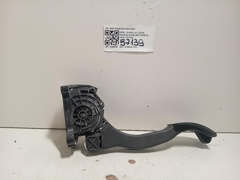 Pedale Acceleratore 86ET403457939 Opel Vivaro C 2019