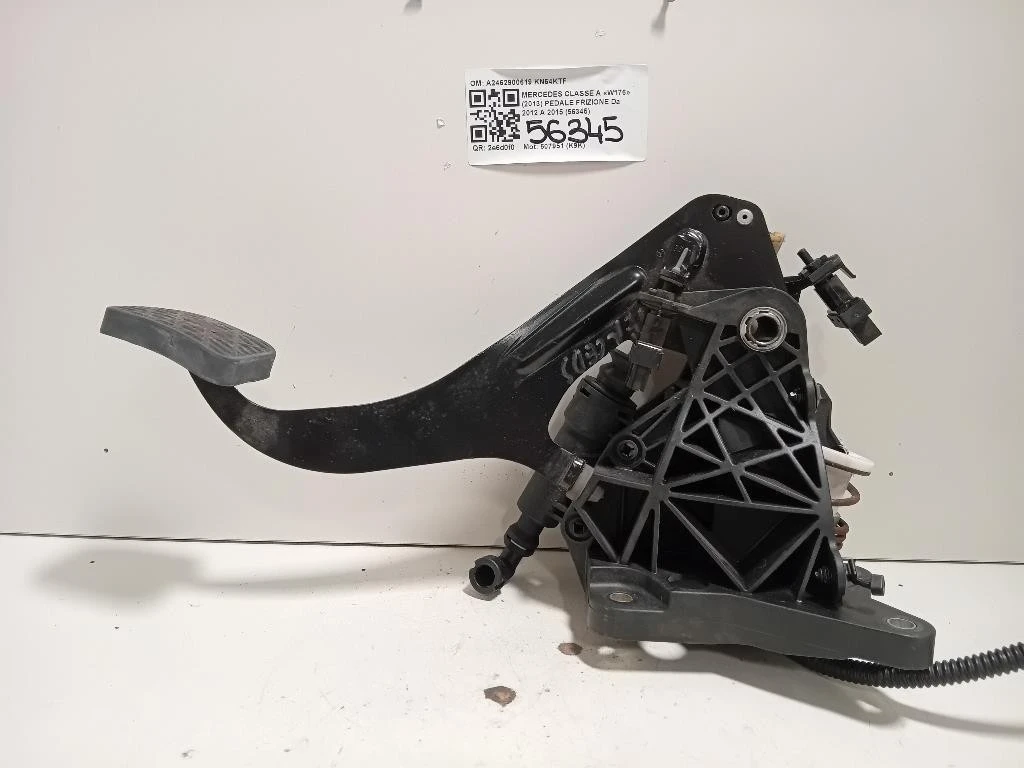 Pedale Frizione A2462900619 Mercedes Classe A W176 2013