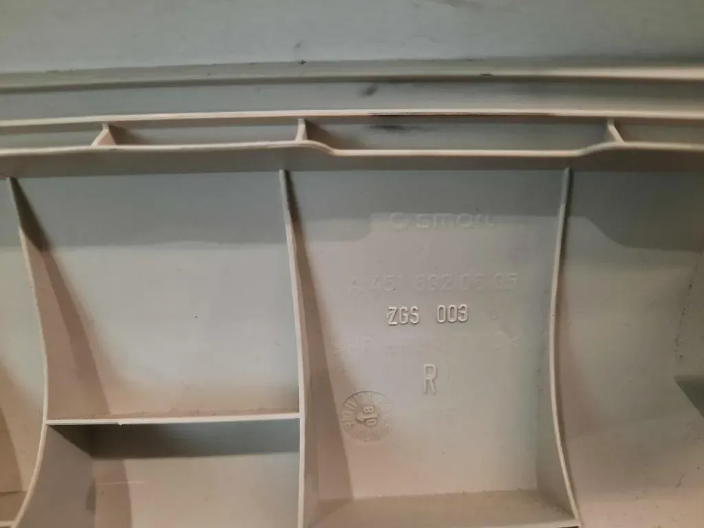 Rivestimento Montante Parabrezza Supint DX A4516920605 DX Smart Fortwo Cabrio 451 2007