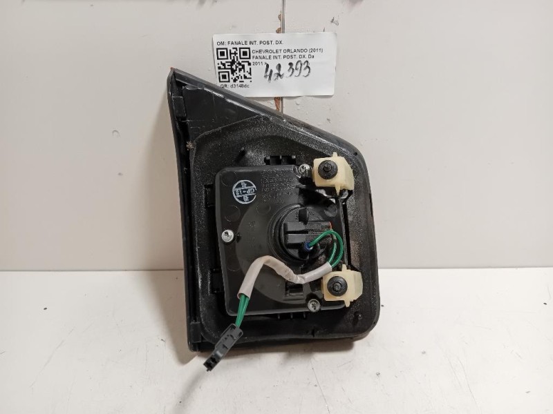 Fanale INT POST DX FANALE INT POST DX Chevrolet Orlando 2011