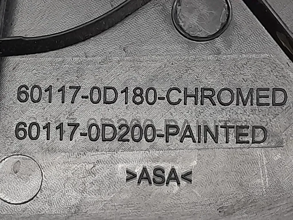 Rivestimento Specchio ANT DX 60117-0D180 Toyota Yaris IV 2012