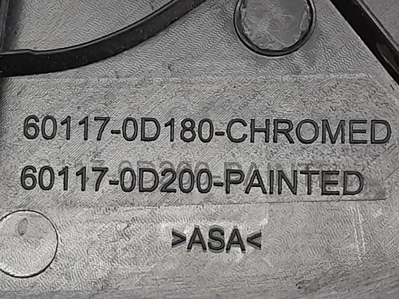 Rivestimento Specchio ANT DX 60117-0D180 Toyota Yaris IV 2012