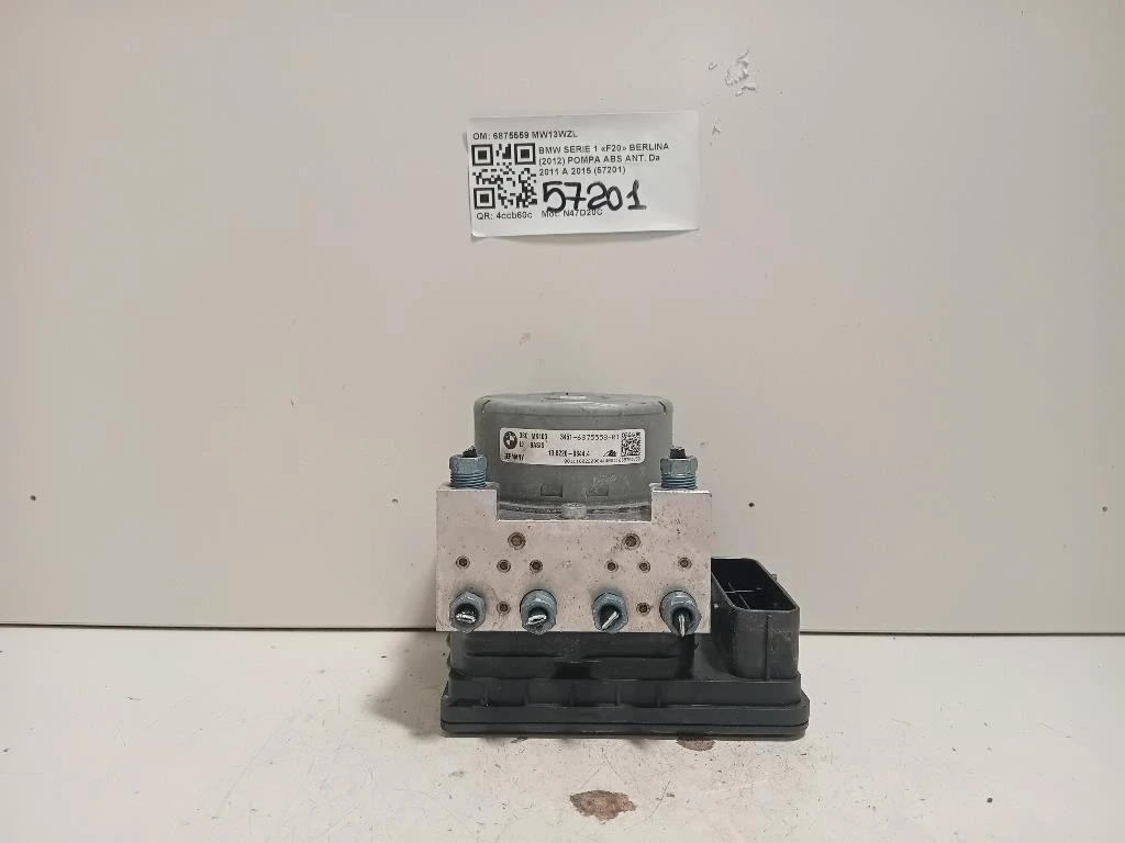 Pompa ABS ANT 6875559 Bmw Serie 1 F20 Berlina 2012