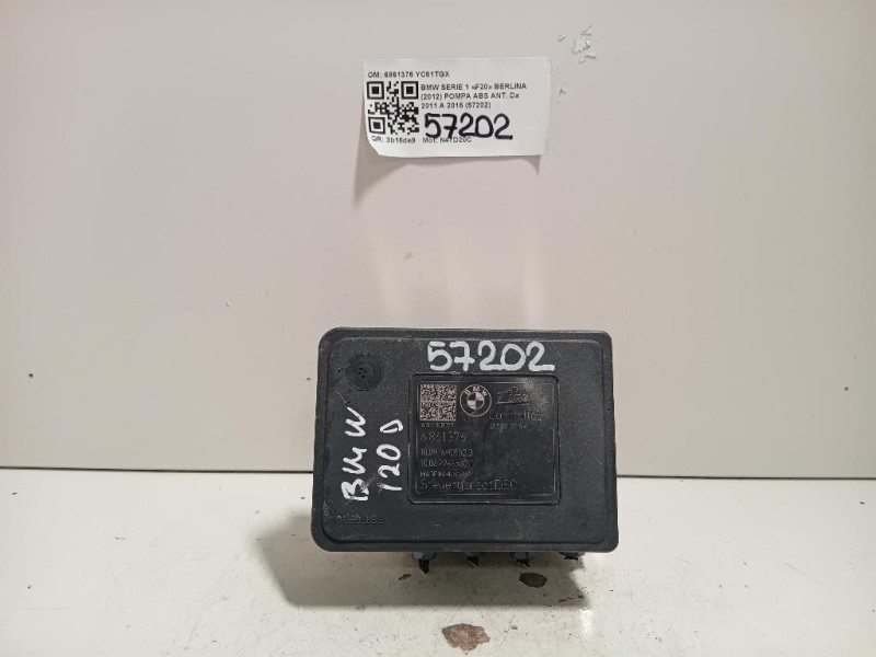 Pompa ABS ANT 6861376 Bmw Serie 1 F20 Berlina 2012