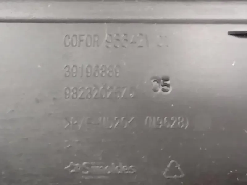 Rivestimento VANO Bagagliaio POST 39196889 Opel Corsa F 2019