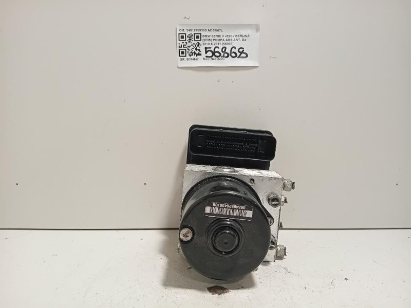 Pompa ABS ANT 34516789300 Bmw Serie 3 E90 Berlina 2005