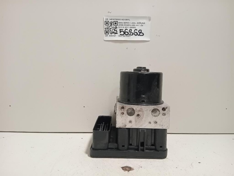 Pompa ABS ANT 34516789300 Bmw Serie 3 E90 Berlina 2005