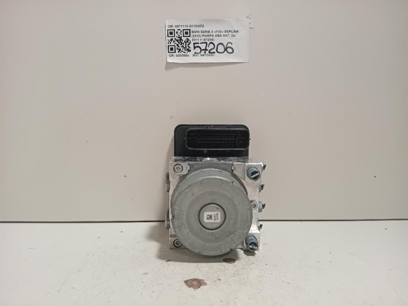 Pompa ABS ANT 6871110 Bmw Serie 3 F30 Berlina 2012