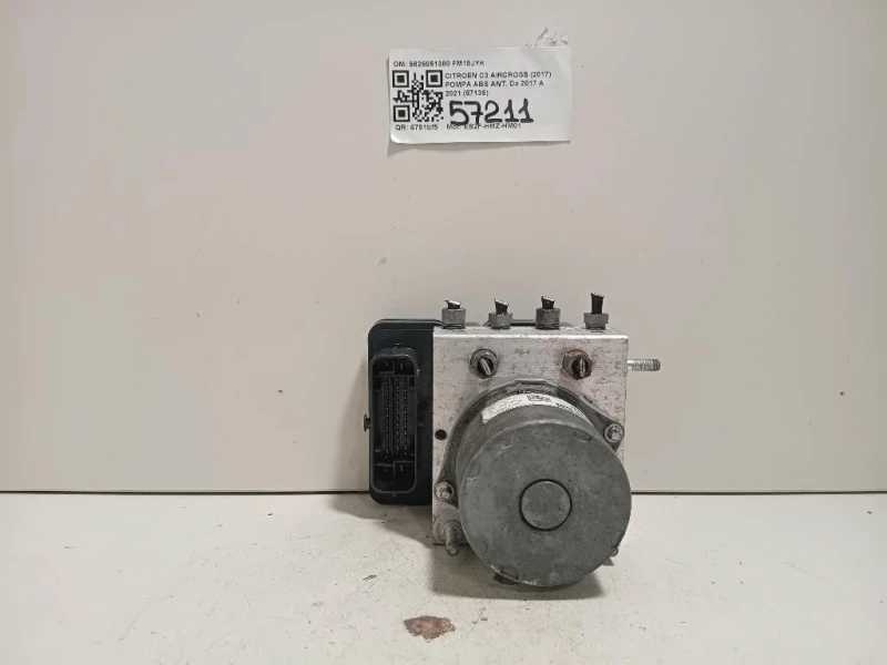 Pompa ABS ANT 9826051380 Citroen C3 Aircross 2017